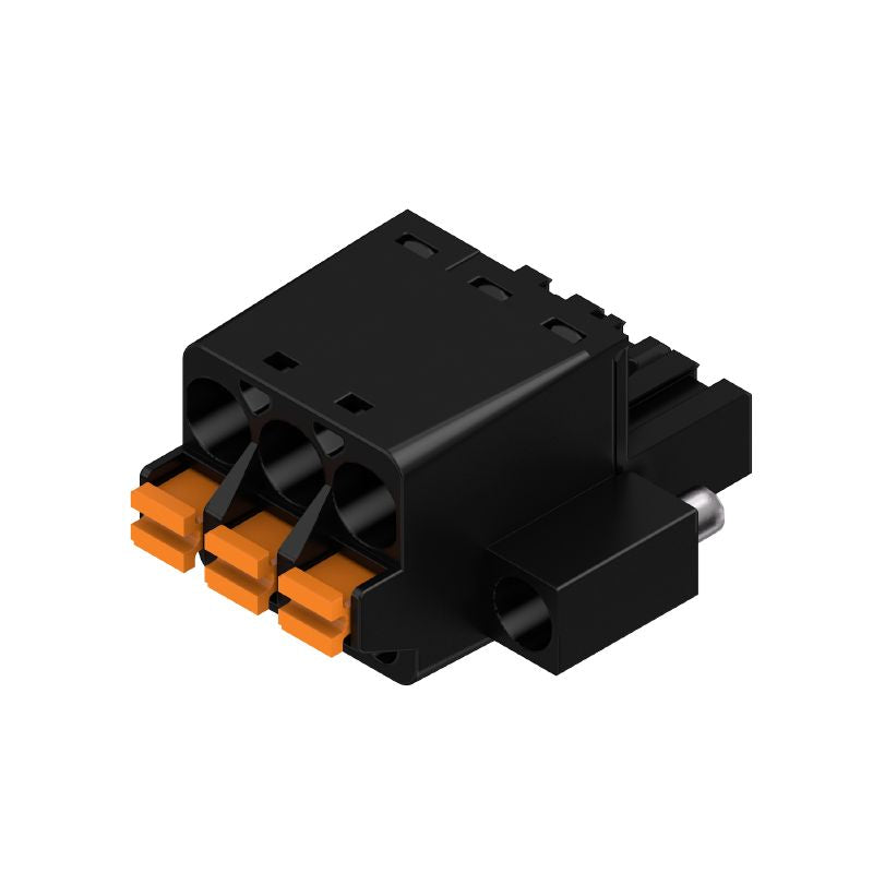 1017250000 - 5.00mm PCB Connector with 180° Orientation and Push-In Mechanism  (Pack of 72)