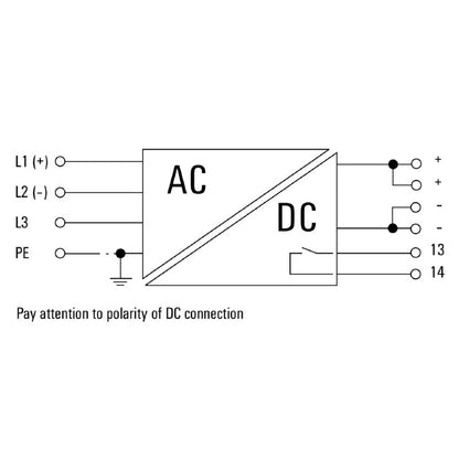 1469540000 - 240W 24V Metal Power Supply Unit, 10A Output
