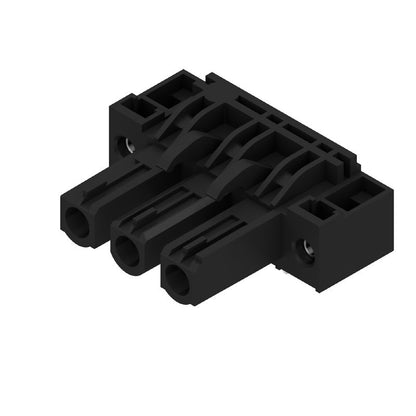 1043280000 - 7.62mm PCB Female Header Connector, 3-Pole, Black  (Pack of 54)