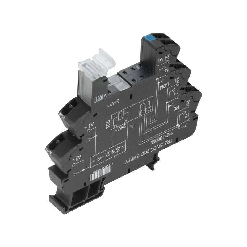 1124110000 - 24V Relay Socket with 2 CO Contacts, 10A Capacity  (Pack of 10)