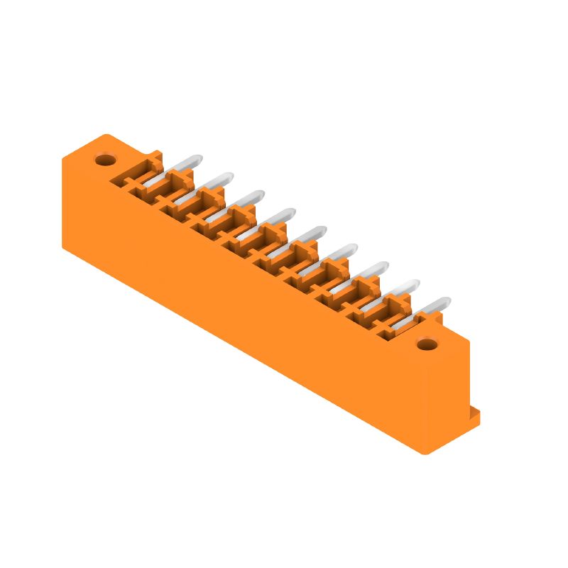 1038130000 - 9-Pole 3.81mm PCB Connector, THT Solder, Orange  (Pack of 50)