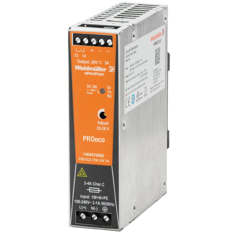 1469470000 - 72W 24V Power Supply for Reliable Performance