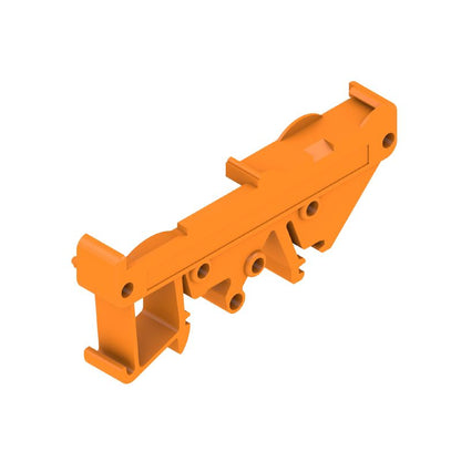 0119560000 - 13.7mm Orange Clip-In Foot for Mechatronic Applications  (Pack of 20)