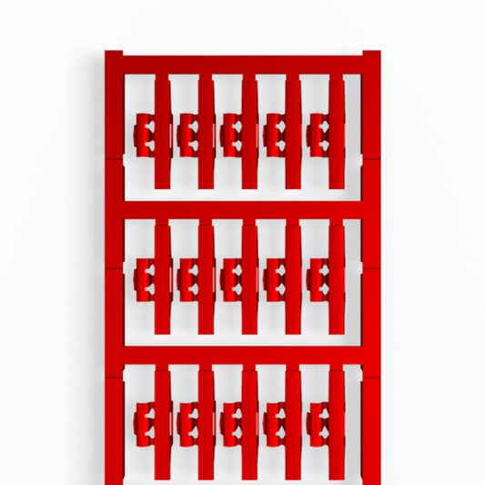1813250000 - Red 30mm SlimFix Clip for Cables, Pack of 150  (Pack of 150)