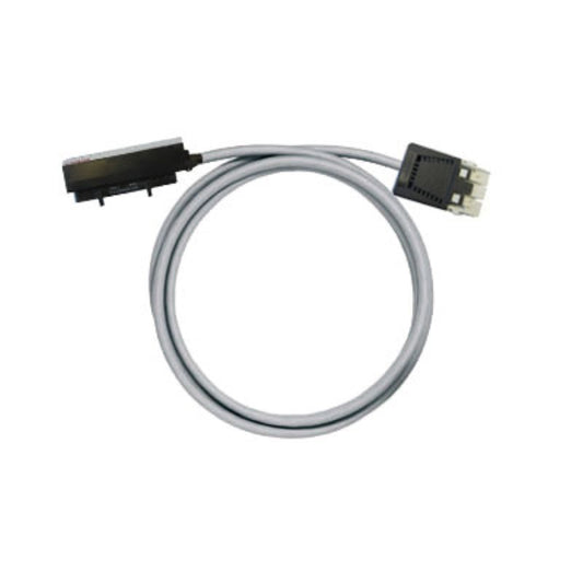 7789030025 - 2.5m PAC Cable with LiYY Wire, 0.25mm² for Control Logix