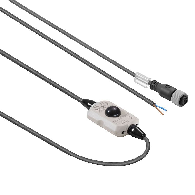 2537710000 - 3m PUR M12 Connector Cable in Black Sheathing