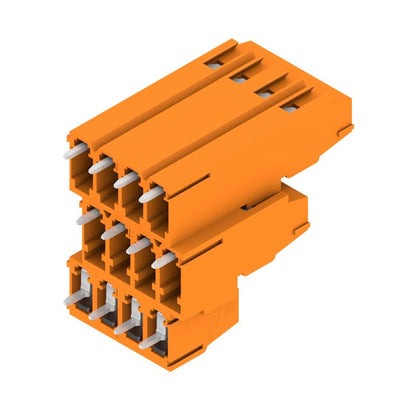 1769640000 - 12-Pole PCB Terminal, 3.5mm Pin, Orange Clamping Yoke  (Pack of 50)