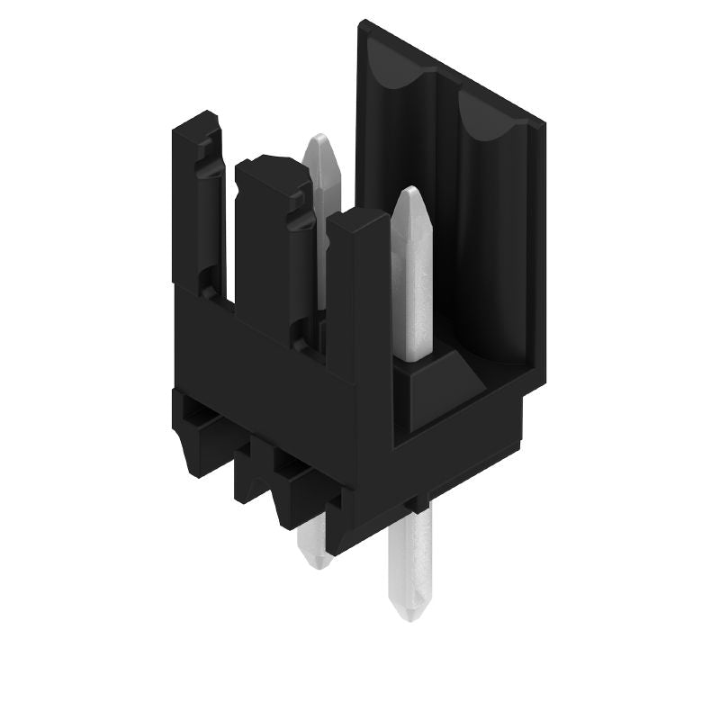 1614210000 - 3.50mm PCB Connector, 2 Pole, 4.5mm Pins, 180° Angle  (Pack of 100)