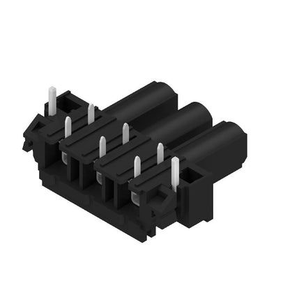 1095650000 - 3-Pole 7.62mm PCB Connector with Solder Flange, 24A Rating  (Pack of 54)