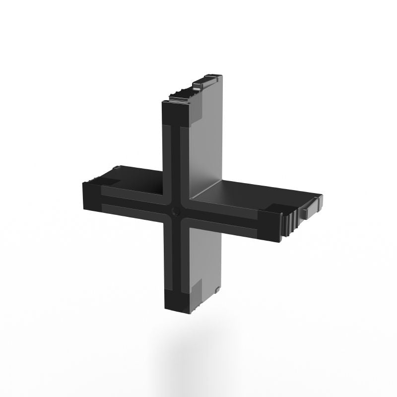 2583780000 - Black Polyamide Cable Entry System, IP66 Rated, 70mm High