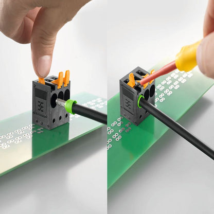 2878510000 - 5-Pole Terminal Block, 10mm Pitch, 16mm² Clamping Range  (Pack of 25)