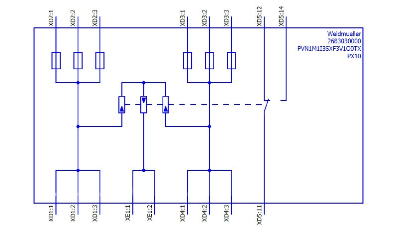 2683030000 - 1000V Photovoltaic Combiner Box with MPP Tracker & IP65 Protection