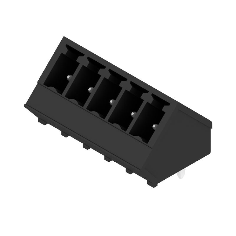 1976450000 - 5-Pole 3.81mm PCB Connector, 135° Elbow, Black Finish  (Pack of 50)