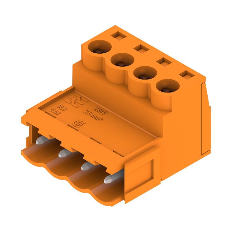 1627260000 - 5.08mm Male PCB Connector, 4 Poles at 180°  (Pack of 84)