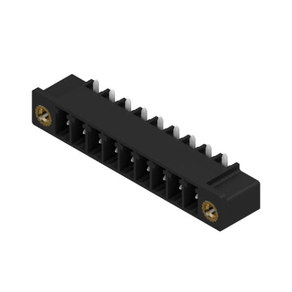 1037400000 - 3.81mm 9-Pole THT Male Header Connector with 270° Elbow  (Pack of 50)