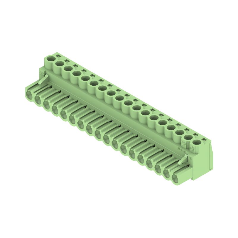 1410330000 - 5.08mm Female Connector with 18 Poles and Clamping Yoke  (Pack of 18)