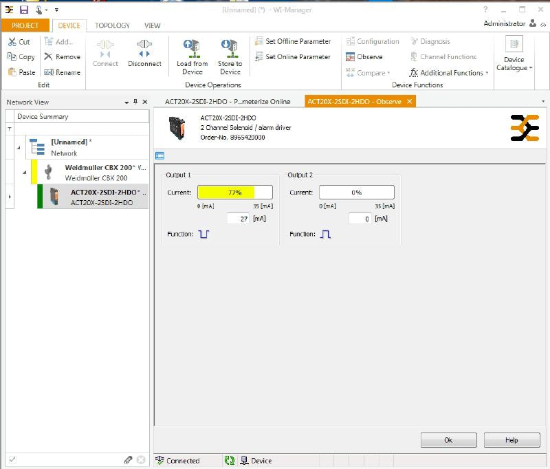 8965420000 - Dual-Channel Solenoid Valve Switch, Zone 0 Compatible