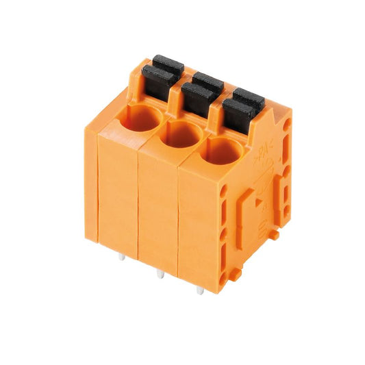 1425050000 - Black 5mm 4-Pole PCB Terminal with Push-In Connection  (Pack of 70)
