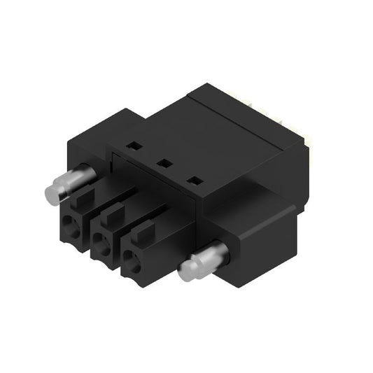 1971570000 - 3-Pole 3.81mm PCB Connector with 180° Push-In Design  (Pack of 50)
