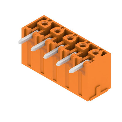 1942090000 - 5-Pole 3.81mm Male Header Connector, THT Solder, Orange Box  (Pack of 84)