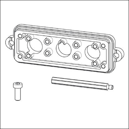 1119980000 - IP68 8-Size HDC Connector with M32 Clamping Yoke