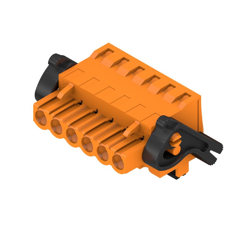 1983120000 - 5.08mm 6-Pole PCB Plug Connector with 270° Push-In Design  (Pack of 42)