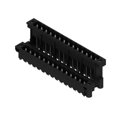 1889340000 - 5.08mm 28-Pole PCB Connector with Flange, THT/THR Solder  (Pack of 12)