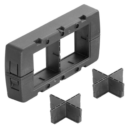 2891530000 - IP66 Polyamide Cable Entry Box, 64mm Height, Black