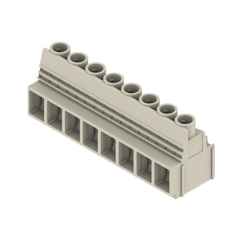 2013990000 - 10.16mm PCB Terminals with 8 Poles and Clamping Yoke  (Pack of 20)