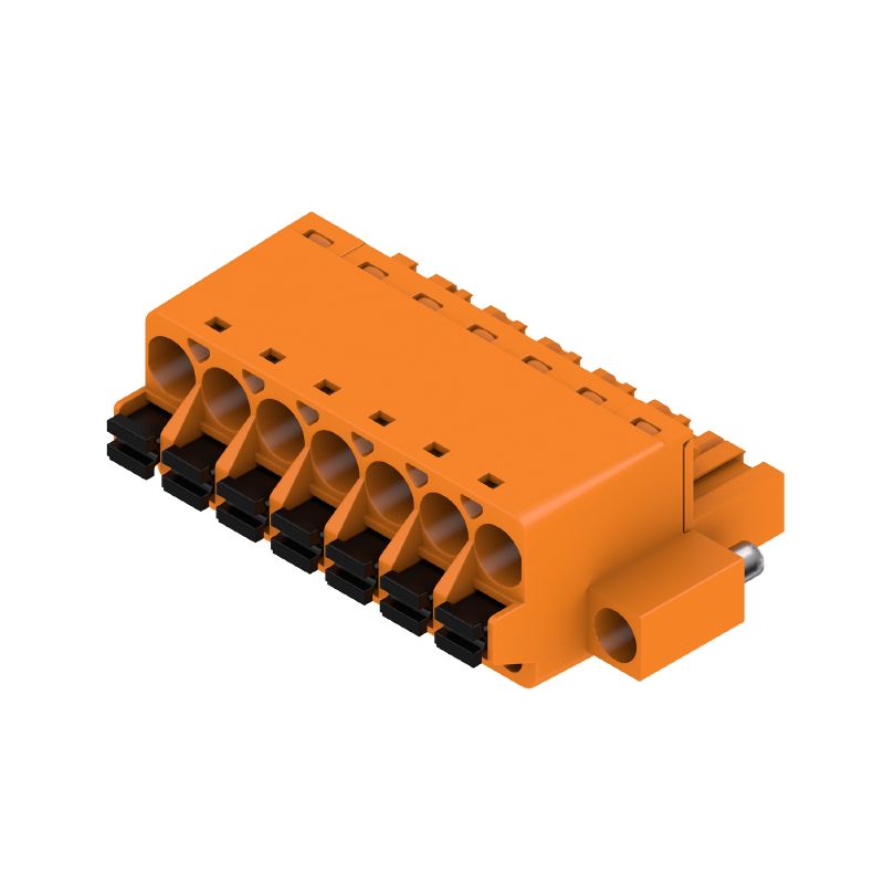 1017480000 - 7-Pole 180° Female Plug Connector, 400V, Push In  (Pack of 36)