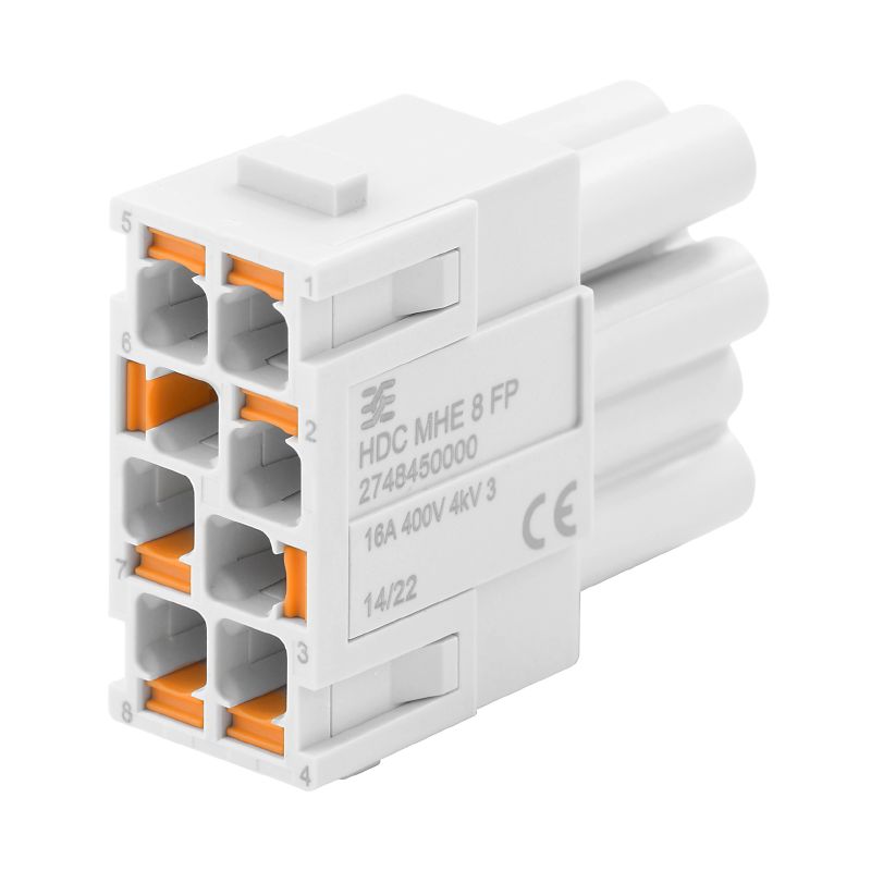 2748450000 - 8-Pole Signal Module 400V, Compact Design 34mm Depth