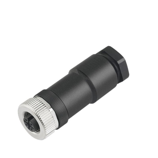 1353730000 - M12 Field Attachable Connector, IP67, Cable Range 8-10mm