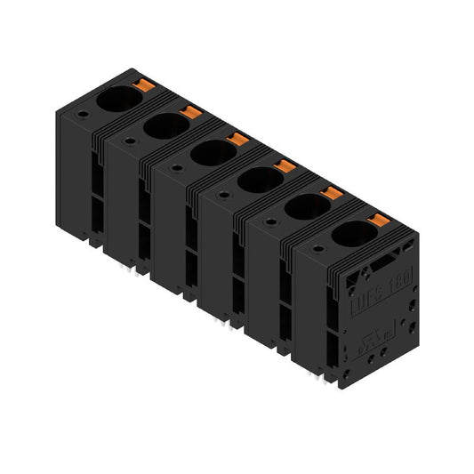 2492250000 - 15mm Pitch 6-Pole PCB Terminal, 180° Outlet, Solderable Pins  (Pack of 10)