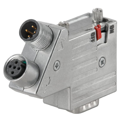 1368780000 - M12 D-Sub Connector with 12 MBit/s Data Rate