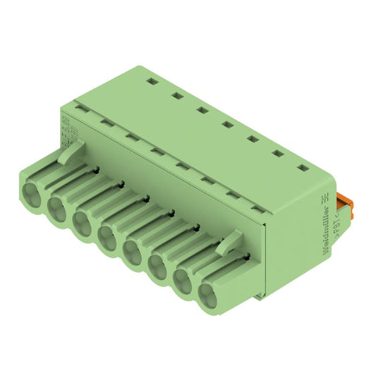 1192970000 - 5.08mm 8-Pole Female Plug Connector with PUSH IN Design  (Pack of 42)