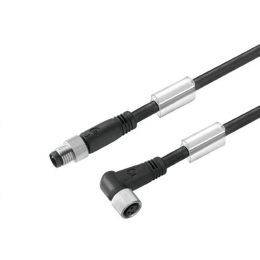 2475240150 - 1.5m M8 Sensor Actuator Line, 5 Poles, PUR Sheath