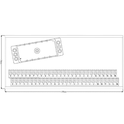 1480780000 - 56-Pole ELCO Plug-in Connector, RoHS Compliant
