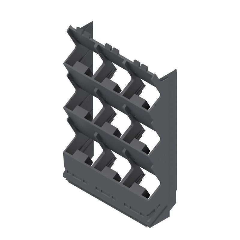 1455770000 - Graphite Grey OMNIMATE Side Element 67mm Wide, 3 Connection Levels  (Pack of 8)
