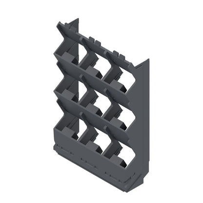 1455770000 - Graphite Grey OMNIMATE Side Element 67mm Wide, 3 Connection Levels  (Pack of 8)