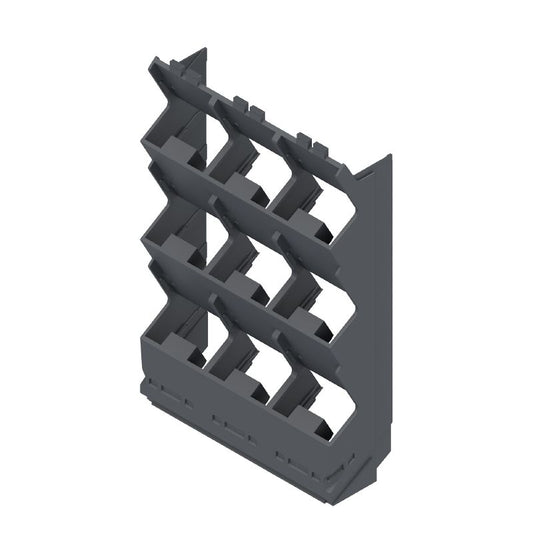 1455770000 - Graphite Grey OMNIMATE Side Element 67mm Wide, 3 Connection Levels  (Pack of 8)