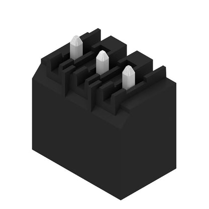 1752992001 - 3-Pole Male PCB Connector, 3.50mm Pitch, Closed Side Design  (Pack of 100)