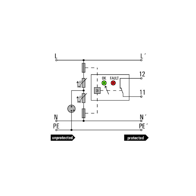 1351600000 - VPU III R Surge Arrester for Low Voltage Systems