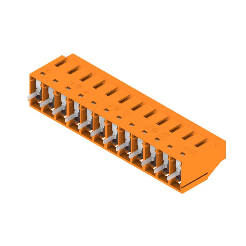 1001800000 - 5mm Pitch 12-Pole PCB Terminals, 90° Orientation  (Pack of 30)