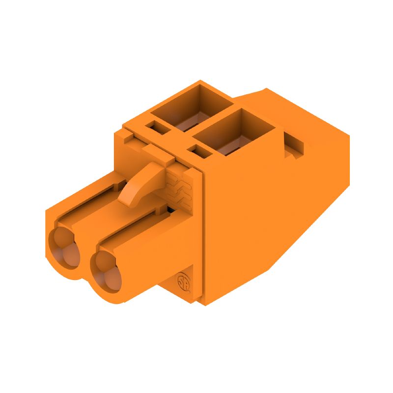 1948000000 - 5.08mm 2-Pole PCB Connector with 90° Angle and Clamping Yoke  (Pack of 180)