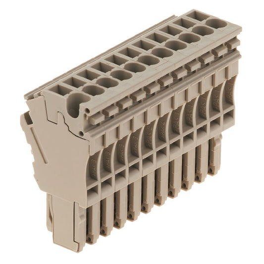 1815290000 - Dark Beige ZP Connector, 11 Potentials, Tension-Clamp Design  (Pack of 20)