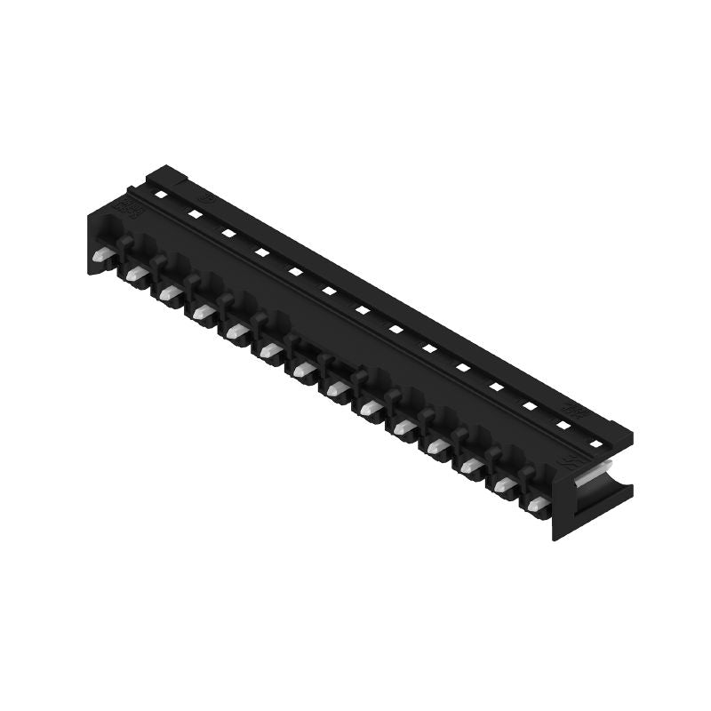 1775722001 - 5.08mm 14-Pole Male Header PCB Connector, Black Box  (Pack of 50)