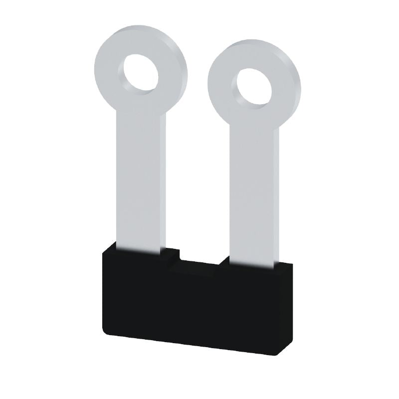 2615110000 - Black 2-Pole Cross-Connector, 9mm Pitch, 41A Rated  (Pack of 100)