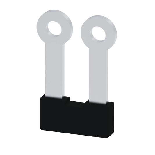 2615110000 - Black 2-Pole Cross-Connector, 9mm Pitch, 41A Rated  (Pack of 100)