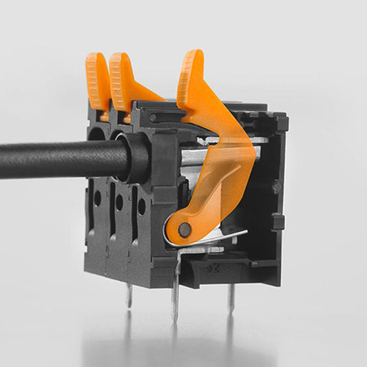 2471530000 - 7.50mm 2-Pole Right-Angle Terminal with Push In Lever  (Pack of 100)