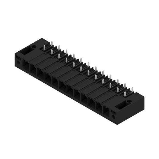 1931590000 - 12-Pole 7.62mm PCB Connector with 270° Elbow  (Pack of 12)